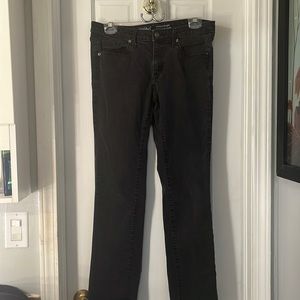 Like new Mossimo mid rise straight black denim